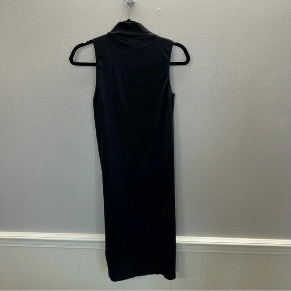Yummie Lagos Mock Neck Smoothing Tank Dress in Black Sz Small NWT - Picture 9 of 9